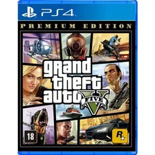 Grand Theft Auto V Midia Fisica Novo Original Lacrado Ps4