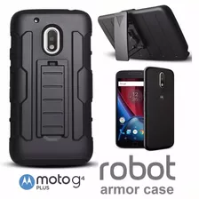 Case Armor Cover Holster Gorila Parante Gancho Moto G4 Plus