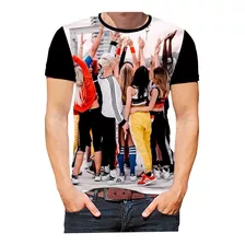 Camisa Camiseta Now United Grupo Pop K-pop Bandas Hd 02