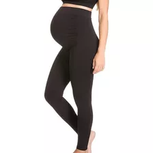 Calça Legging Para Gestante Sem Costura Com Barrigueira Alta