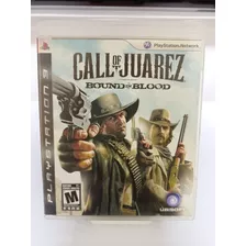 Call Of Juarez Bound In Blood Ps3 Usado Original 