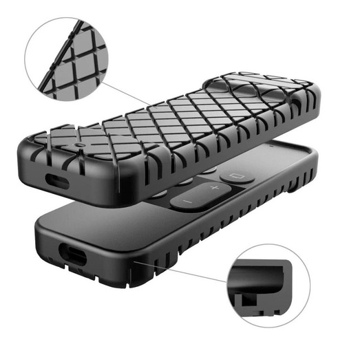 Protector Silicona Compatible Con Apple Tv 4ta. Gen.
