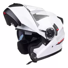 Capacete Para Moto Escamoteável Texx Gladiator V3 Cor Branco Tamanho Do Capacete 58