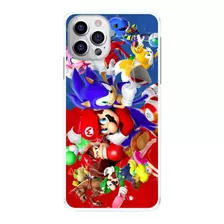 Capinha Mario E Sonic Personagens Capa De Celular