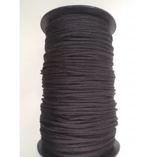 Corda P/ Varal De Teto Ou Muro Polipropileno 3mm 50m Preto