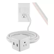 Cordinate Cubo De Cable De Extensin De 3 Salidas Con 2 Puert