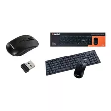 Kit Teclado E Mouse Office Wireless Evolut Eo-502