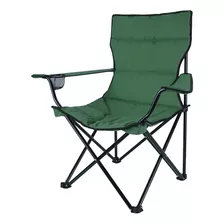 Cadeira Dobrável Com Portacopo - Boni Nautika Cor Verde