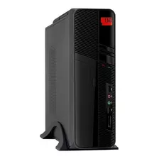 Gabinete Clio Cl-s605 Full Slim Micro Atx Negro