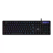 Teclado Gamer Usb Hp K300 Abnt2 Com Iluminação