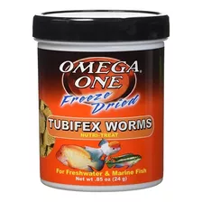 Omega Uno Liofilizado Tubifex Worms