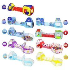 Tienda Juegos Casa Carpa Túnel Infantil Portátil Niños Bebés