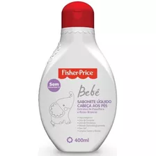 Sabonete Líquido Bebê Infantil Fisher Price 400ml Suave