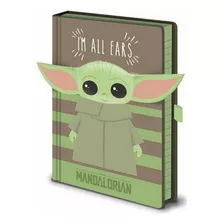 Libreta Premium The Mandalorian Baby Yoda Im All Ears