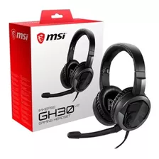 Auriculares Msi Immerse Gh30 V2 Negro