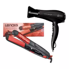 Kit Prancha Chapinha Ion 2600+ Secador Cabelo 1900w - Lenoxx