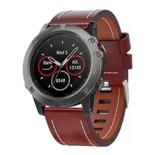 Pulseira Couro Garmin Fenix 7x 6x 5x Fenix 3 Quickfit