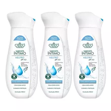 Combo 3x Sabonete Íntimo Neutro 250ml Flores & Vegetais