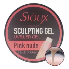 Gel Sioux Sculpting Led Uv 15 Ml Modelador Profissional