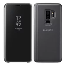 Samsung Clear S-view Flip Cover Para Galaxy S9 Plus Case