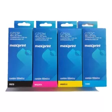 Kit Maxprint Tinta P/ Multifuncional Hp Smart Tank 517