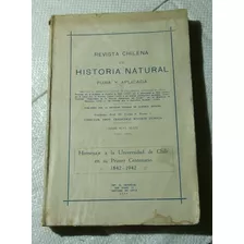 Revista Chilena De Historia Natural. Pura Y Aplicada