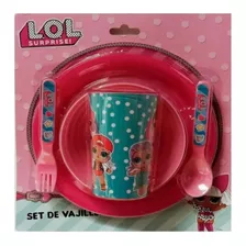 Set De Vajilla 5 Pcs L.o.l Surprise