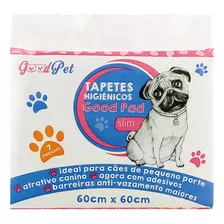 Tapete Higiênico Para Cães Filhotes Good Pad 7 Unidade 60x60