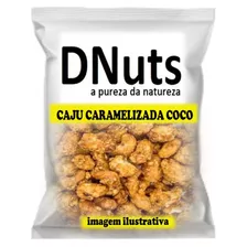 Castanha Caramelizada 1kg Sabor Coco Artesanal