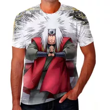 Camiseta Personalizada Jiraya Naruto Anime Mangá Famoso 10