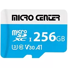 Tarjeta Microsdxc Micro Center Premium De 256 Gb, Tarjeta Mi