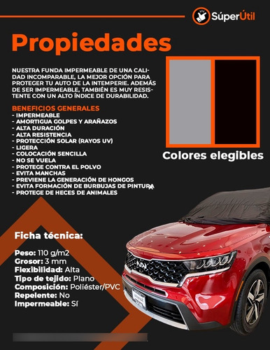 Funda Cubierta Toyota Avanza Camioneta Suv C2 Impermeable Foto 2