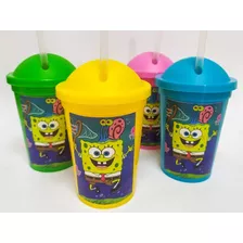 Vasos Plásticos Souvenirs - Bob Esponja (10 Unid)