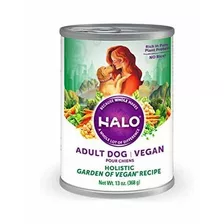 Halo Vegan Natural Wet Dog Food, Receta De Jardín De Vegan,