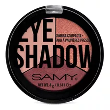 Sombras Compactas Trio Samy Rose Cheri 19 X 4g