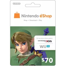 Nintendo Eshop $70 Gift Card - Switch / Lite / Oled