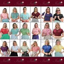 Kit Com 36 Blusas Sociais