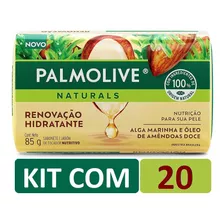 Kit Com 20 Sabonetes Palmolive Renovação Hidratante 85g
