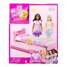 Playset Hora De Dormir Minha Primeira Barbie Mattel