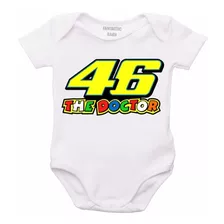 Body Bebê Infantil Valentino Rossi O Doctor Cód 1347