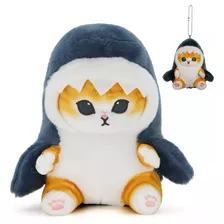 Peluche Gato Tiburón Gatito Michi Disfraz Kawaii Llavero