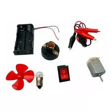 Kit Electrico Maqueta Electronica Proyectos Pack X8 Piezas
