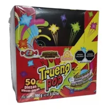 Caramelo Trueno Pop Truena En Tu Boca Caja Caja De 50 Piezas