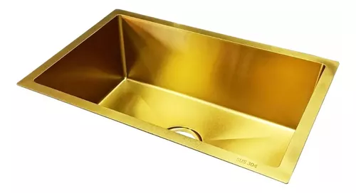 Segunda imagen para búsqueda de lavaplatos dorado