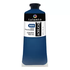 Acrilica Talento 100ml 505 Azul Ftalocianina