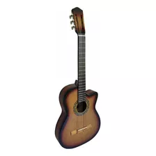 Guitarra Clásica Ocelotl Trainee P1m Para Diestros Sunburst Arce Barniz Brillante