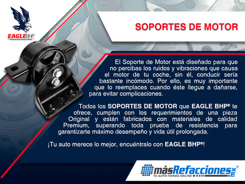Kit Soportes Motor-caja 2 Piezas 500 L4 1.4l 09 Al 18 Eagle Foto 6