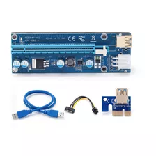 Cabo Riser Usb 3.0 Pci-e Expres Btc Upgrade V006/009