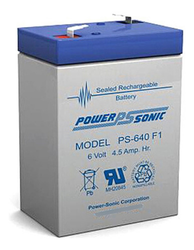 Bateria Recargable 6v/4.5ah Psonic  Ps 640