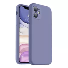 Funda Silicona Líquida Compatible Con iPhone 11